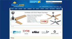 Desktop Screenshot of esluz.com